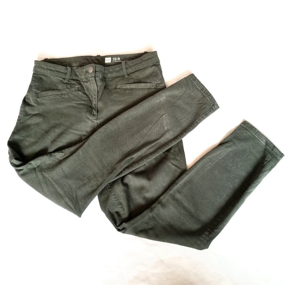 3/$20 GAP Olive Green Modern Stretch Skinny Pants
